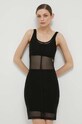 Calvin Klein Jeans sukienka z elastanem czarny J20J221463
