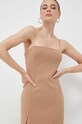 Bardot rochie bej 58650DB1.TAN