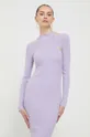 Платье HUGO фиолетовой
