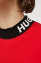 HUGO sukienka 50495572 czerwony