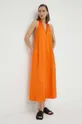 πορτοκαλί Φόρεμα Samsoe Samsoe Γυναικεία