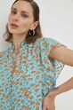Samsoe Samsoe rochie albastru F23200184