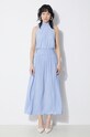 Oblečení Šaty Samsoe Samsoe F23200043 modrá