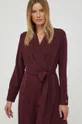burgundské Šaty Lauren Ralph Lauren