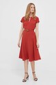 Рокля Lauren Ralph 250909382 червен AW24