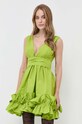 Pinko vestito verde 101782.Y3LE