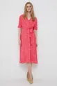 ροζ Φόρεμα DKNY Γυναικεία
