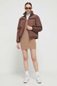 Menčestrové šaty Hollister Co. KI359.3007.400 hnedá AW23