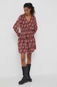 Сукня Pepe Jeans PL953357.0AA бордо AW23