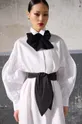 Karl Lagerfeld sukienka bawełniana x The Ultimate icon biały