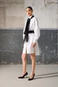 λευκό Βαμβακερό φόρεμα Karl Lagerfeld x Ultimate ikon
