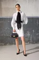 Bombažna obleka Karl Lagerfeld x Ultimate ikon Ženski
