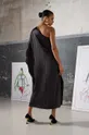 Φόρεμα Karl Lagerfeld KL x Ultimate ikon μαύρο