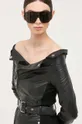 Δερμάτινο φόρεμα Karl Lagerfeld