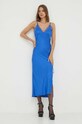 Patrizia Pepe sukienka 8A1156.A100 niebieski AW23