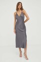 Сукня Patrizia Pepe 8A1156.A100 сірий AW23