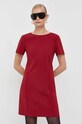 Patrizia Pepe sukienka 8A1170.A6F5 bordowy AW23