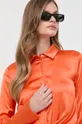 oranžna Obleka Patrizia Pepe