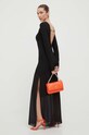 Patrizia Pepe sukienka z elastanem czarny 8A1198.J013