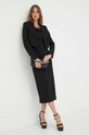 Patrizia Pepe sukienka 8A1202.A6F5 czarny AW23