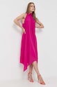 Patrizia Pepe sukienka różowy 8A1215.AD08