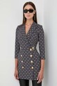 Elisabetta Franchi sukienka AB38336E2 czarny AW23