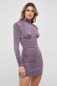 Šaty Elisabetta Franchi fialová AB41436E2