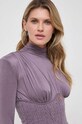 Šaty Elisabetta Franchi AB41436E2 fialová