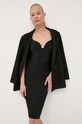 Elisabetta Franchi sukienka czarny AB42536E2