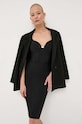 Elisabetta Franchi sukienka czarny AB42536E2