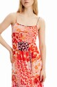 Ruházat Desigual ruha és felső 23WWVKXD narancssárga