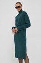 Pepe Jeans sukienka wełniana Dasya zielony PL953386.692