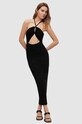 AllSaints sukienka TONI DRESS szpic czarny WD281Y
