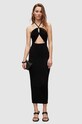 Odzież AllSaints sukienka TONI DRESS WD281Y czarny