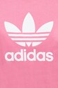 adidas Originals pamut ruha IK6590 rózsaszín