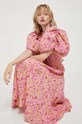Сукня Rotate 1101101100 рожевий AW23