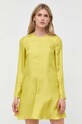 Red Valentino sukienka jedwabna 3R3VAHL56M1 żółty AW23
