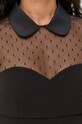 Red Valentino rochie 3R3VAHR06VK negru