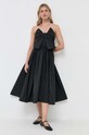 Îmbrăcăminte Red Valentino rochie 3R3VAHU01FP negru