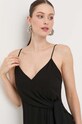 Obleka Armani Exchange črna 6RYA02.YN1PZ