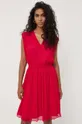Armani Exchange sukienka czerwony