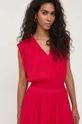 czerwony Armani Exchange sukienka