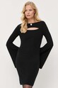 Liu Jo sukienka WF3123.MS49I czarny AW23
