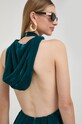 Elisabetta Franchi sukienka turkusowy AB44637E2