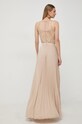 Odzież Elisabetta Franchi sukienka AB47737E2 beżowy