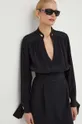črna Obleka Elisabetta Franchi