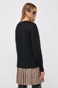 Odzież Twinset sukienka i sweter wełniany 232TP3711 czarny