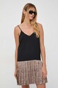 Twinset sukienka i sweter wełniany czarny 232TP3711