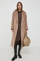 Weekend Max Mara rochie din lana 2352260533600 maro AW23