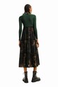 Φόρεμα Desigual 23WWVK89 πράσινο AW23